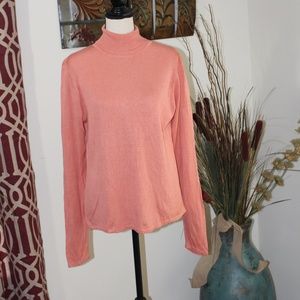 Herman Geist,  100% silk turtleneck sweater